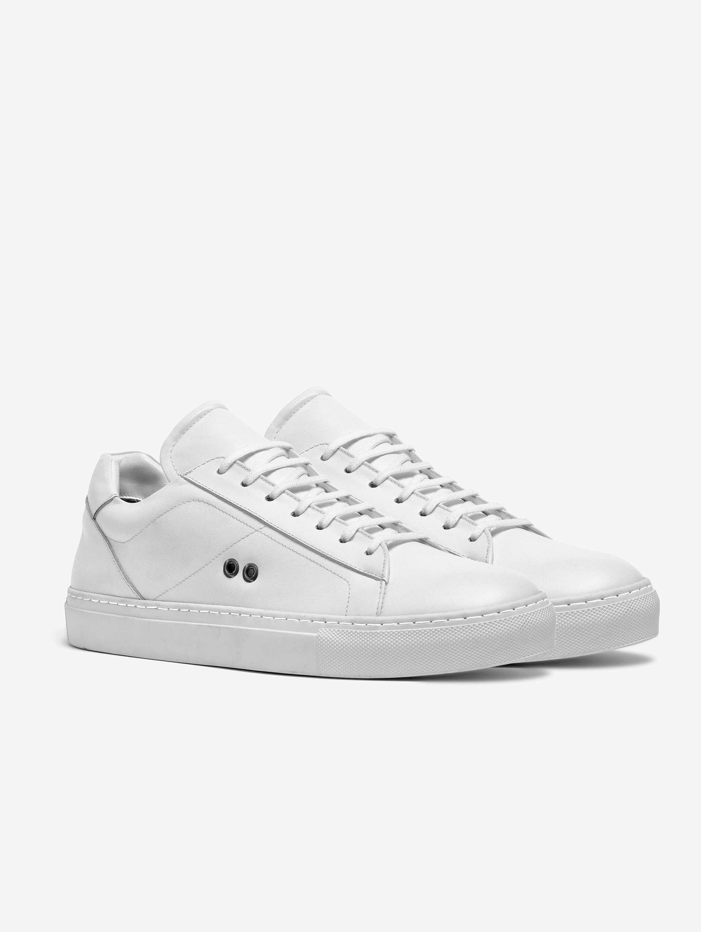 Italian Vegan Leather Sneakers ['OFF·SPRING]™ ŪNI-KICKS