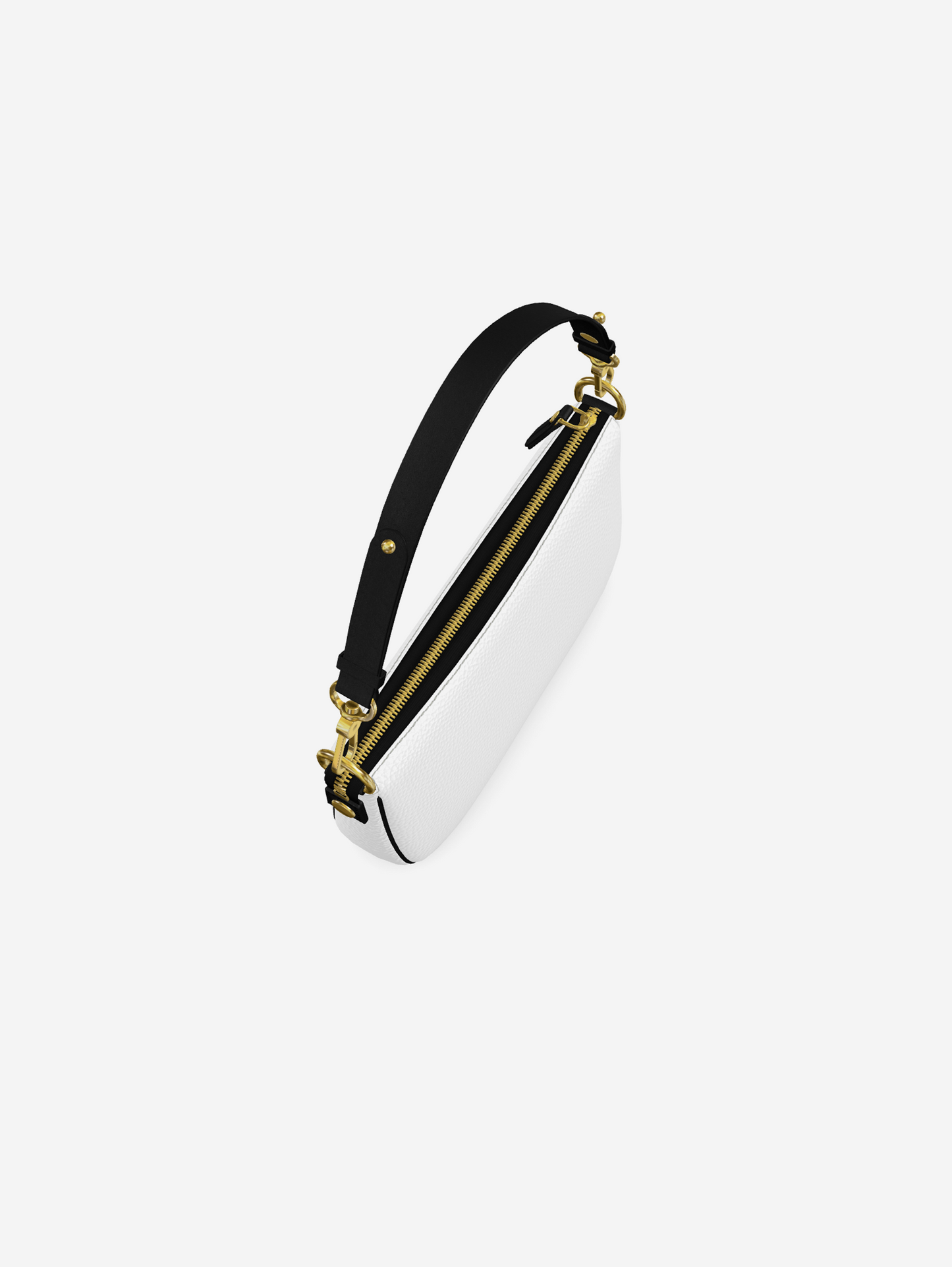 Artisanal Baguette Bag in Cruelty-Free Calf-Skin Leather ['OFF·SPRING]™ Ū-BAGŪ
