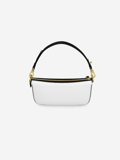 Artisanal Baguette Bag in Cruelty-Free Calf-Skin Leather ['OFF·SPRING]™ Ū-BAGŪ